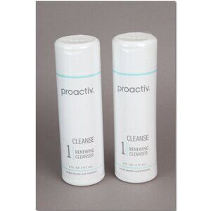 2 bottles of Proactiv Renewing Cleanser 6oz. exp. 08/2023 NEW AND SEALED